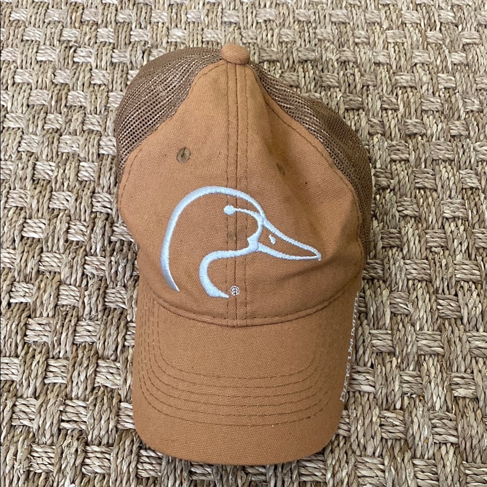 Ducks Unlimited Tan/Brown Duck Logo Cap